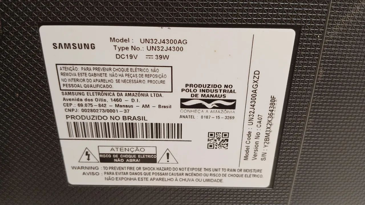 Tv samsung 32 tirar peças - Foto 3