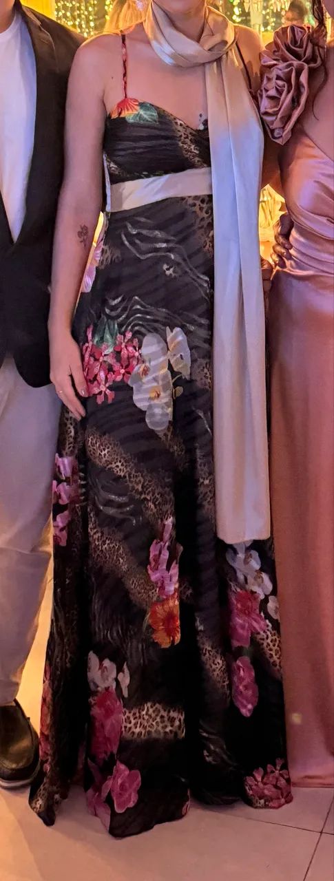 Vestido longo de festa P - Foto 5