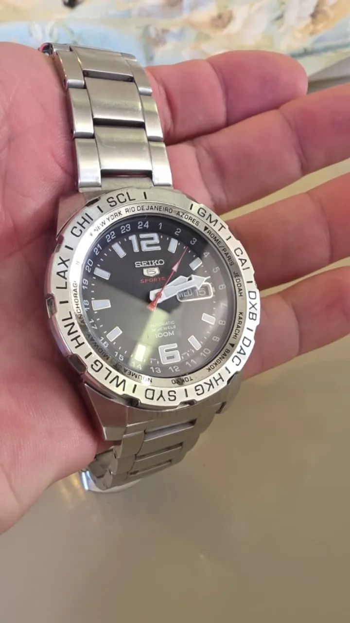 Relógio Seiko 5 Sports GMT - Foto 2
