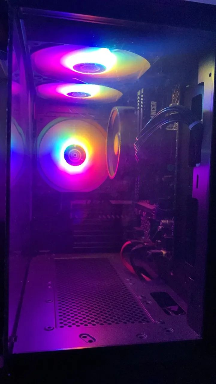 PC GAMER COM MESA E CADEIRA - Foto 5