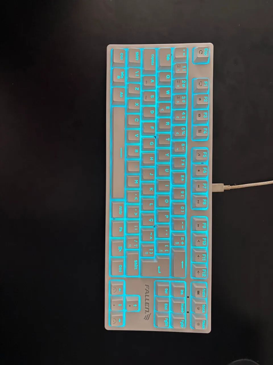 Teclado Fallen Pantera Switch Azul - Foto 2