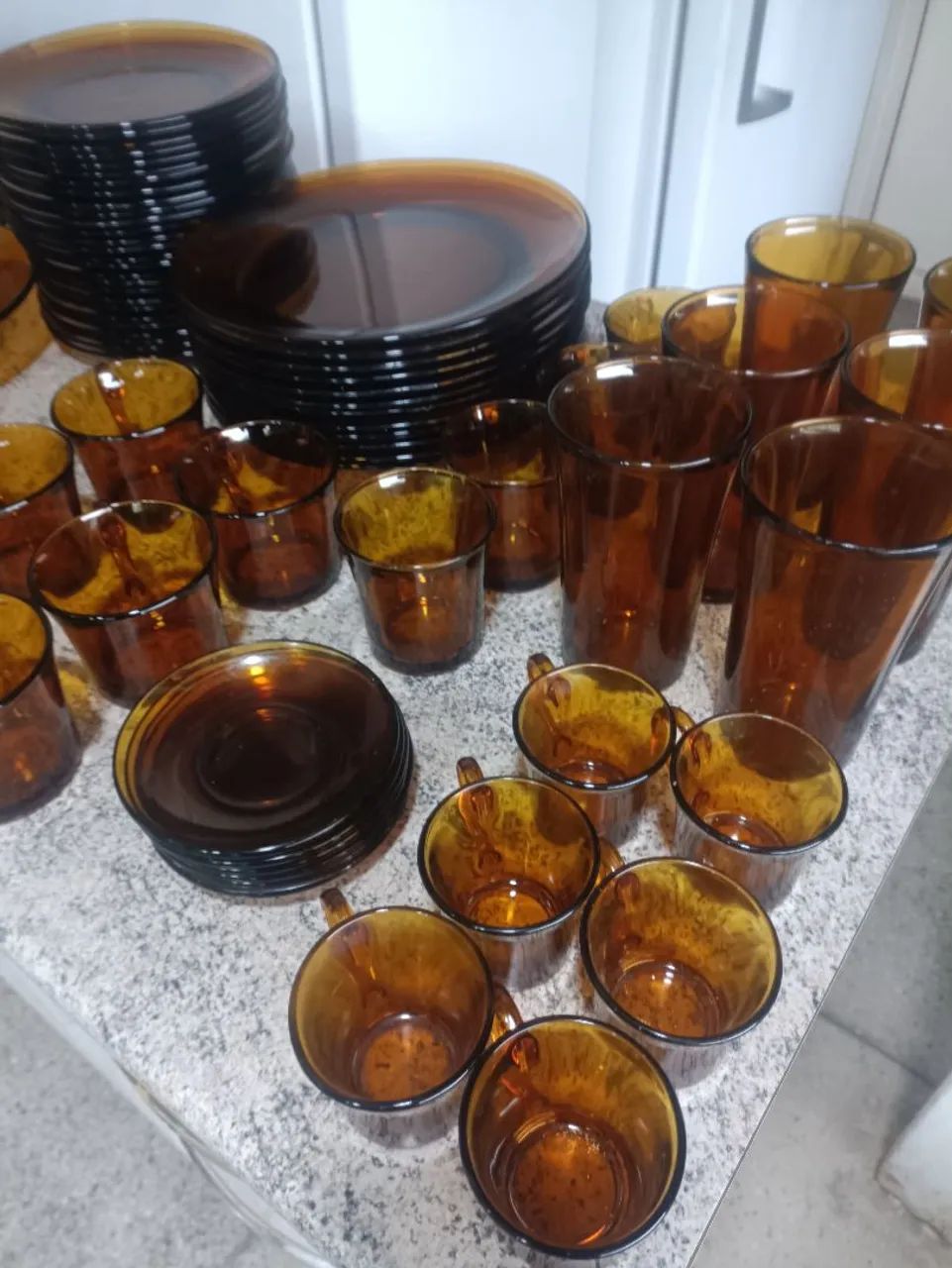 Aparelho de jantar Duralex 92 peças