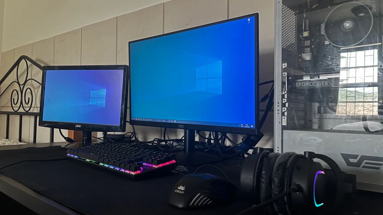 SETUP COMPLETO - só conectar na tomada e já era