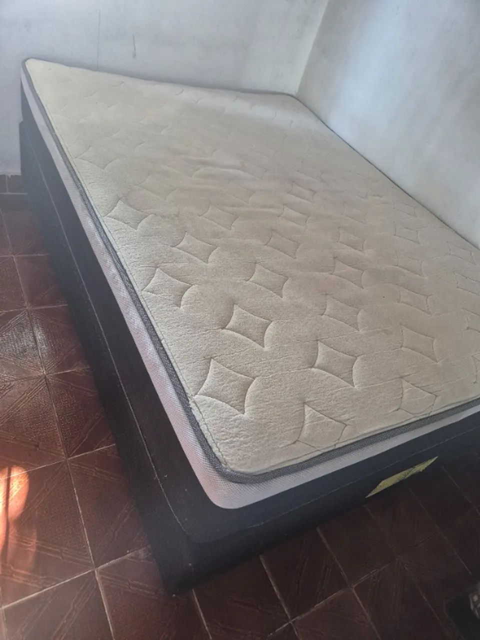 Cama box casal + colchão  - Foto 4