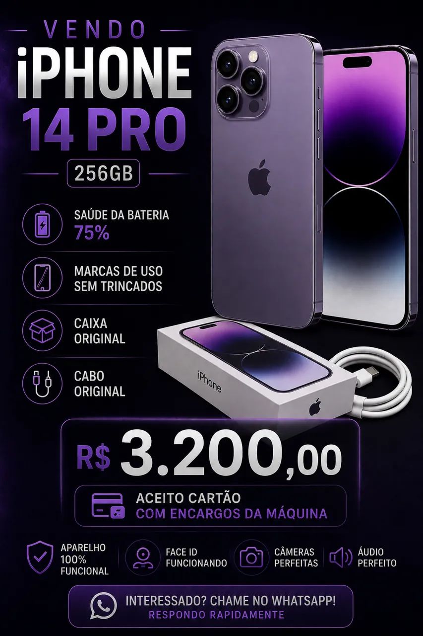 iPhone 14 PRO 256gb