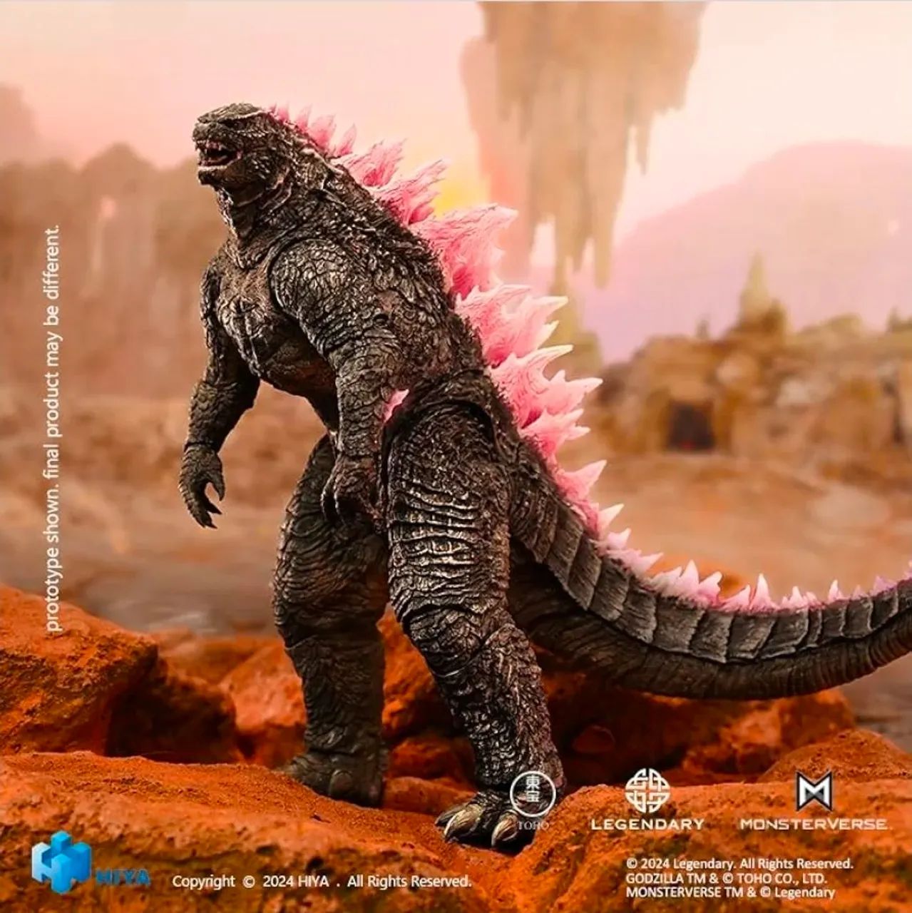 Godzilla Evolved Hiya toys original lacrado - Foto 4