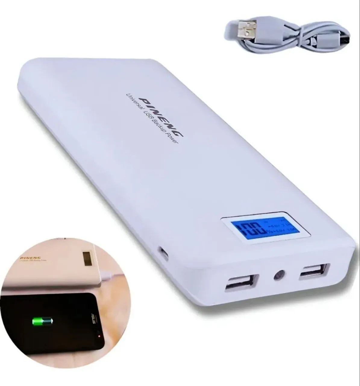 Power Bank 20.000mAp com duas entradas simultâneas  - Foto 4
