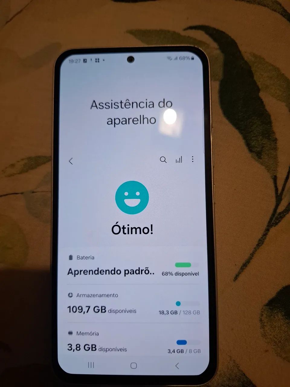 Samsung A54 usado novinho sem risco - Foto 2