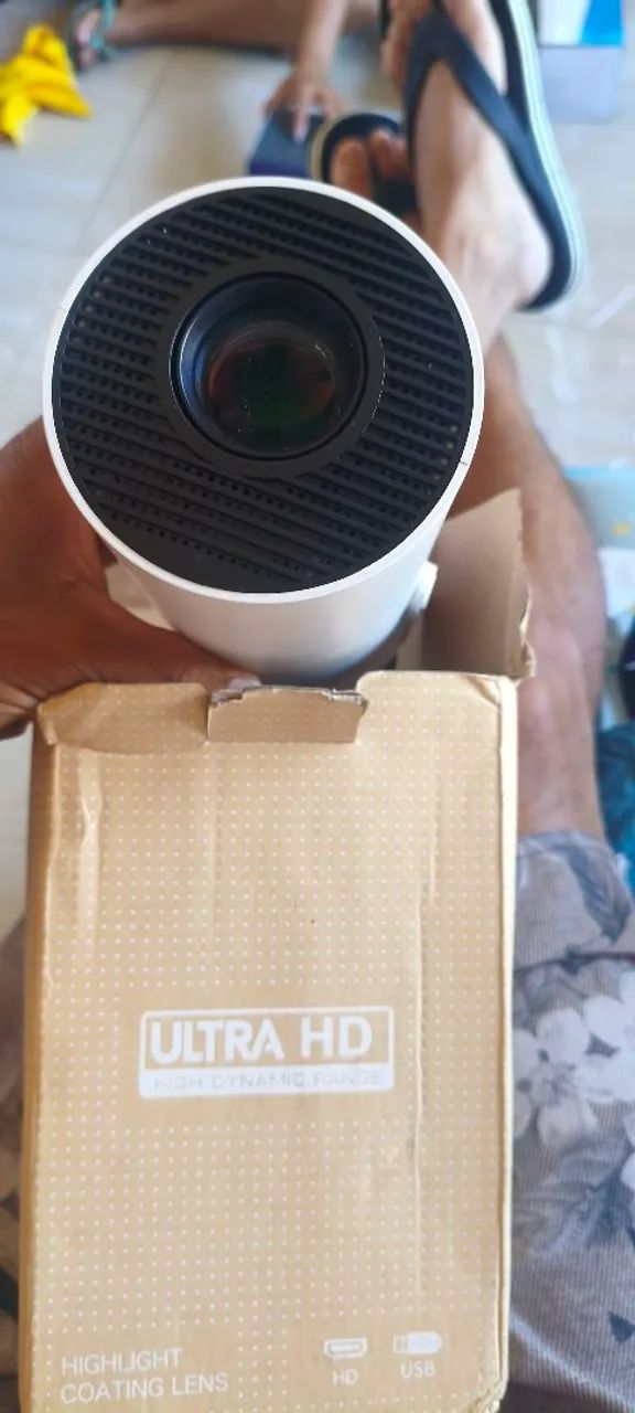 Projetor ultra HD,nunca usado