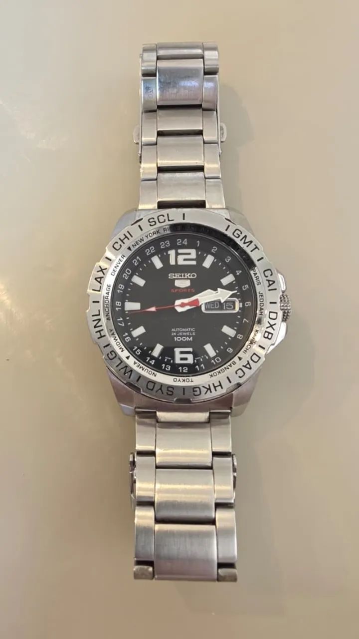 Relógio Seiko 5 Sports GMT