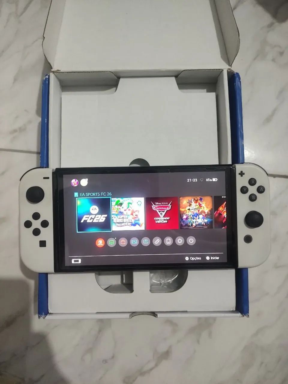 Nintendo Switch OLED com vários jogos - Foto 3