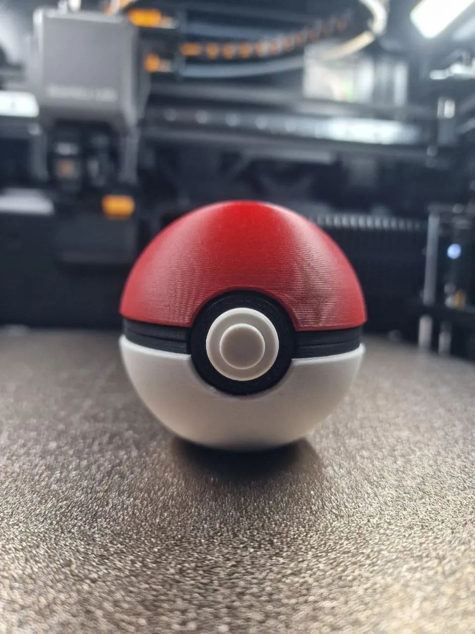 Pokebola padrao impressão 3d