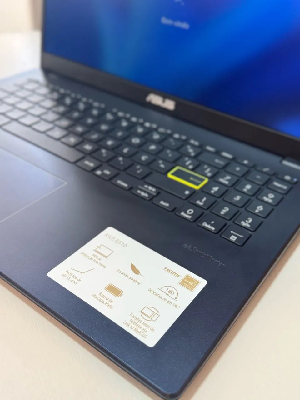 Notebook Asus E510 com SSD - Foto 3