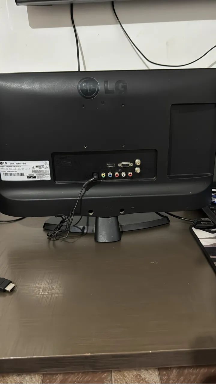 ? Monitor/TV LG 20MT49DF 21,5? ? HDMI + VGA - Foto 4