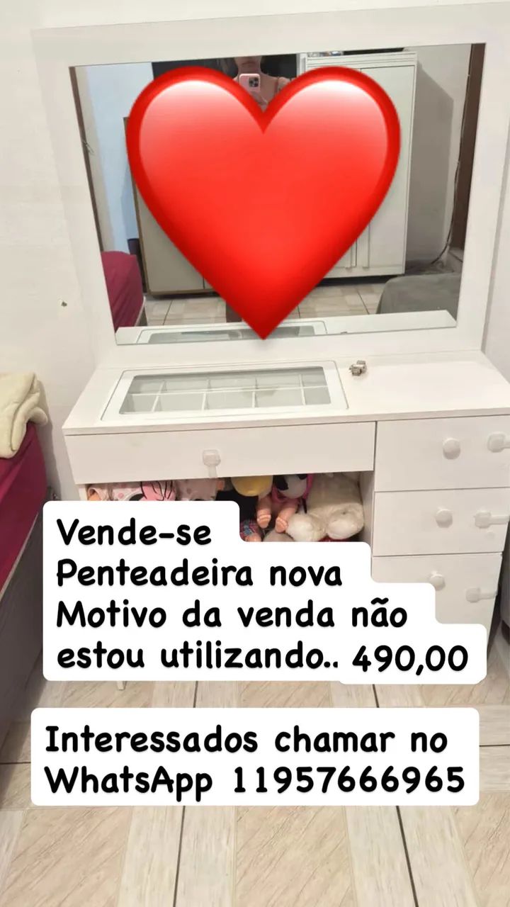 Penteadeira seminova