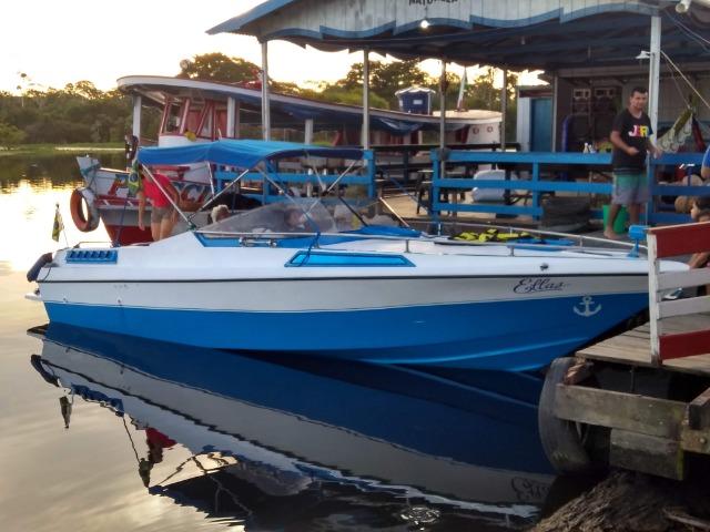 Lancha cimitarra turbo diesel 160 HP/ MWM,ano 2008