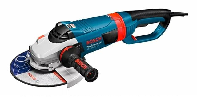 Esmerilhadeira Angular 9pol GWS 26-230 LVI 2600w Bosch - Foto 4