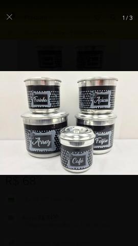Conjunto de pote de mantimentos - Foto 3