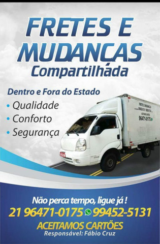 Fretes e Mudanças Estaduais, Rio, Região Dos Lagos, Serrana, Costa Verde e Sul Fluminense - Foto 2