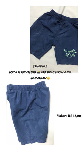 Bazar roupa de menino