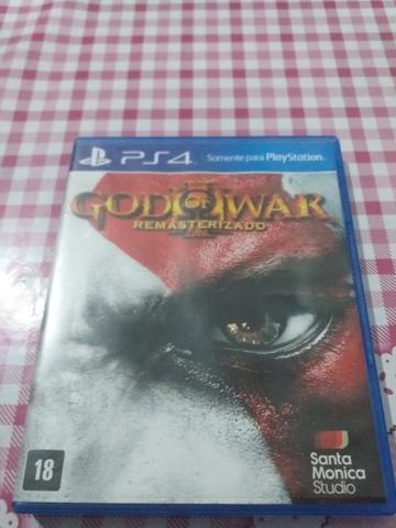 God of war remasterizado Jogo PS4