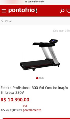 Esteira Embreex
