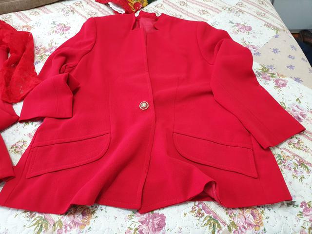 Conjunto vermelho