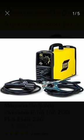 Inversora Esab LHN 200 plus.