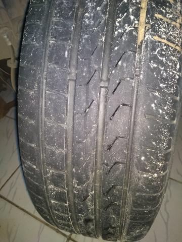 Troco 4 pneus praticamente novos - Foto 4