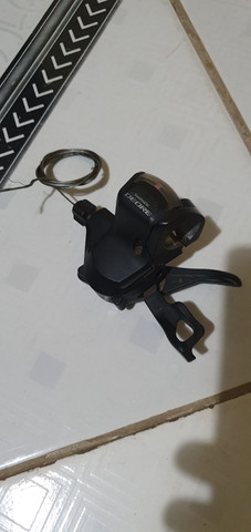 Trocador e cambio shimano deore - Foto 3