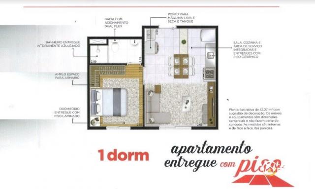 Apartamento à venda com 1 dormitórios em Cambuci, São paulo cod:4034 - Foto 2