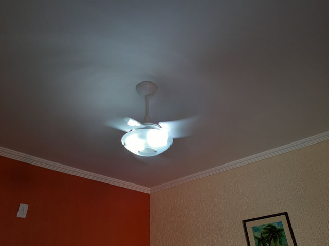 Instalação de ventilador de teto