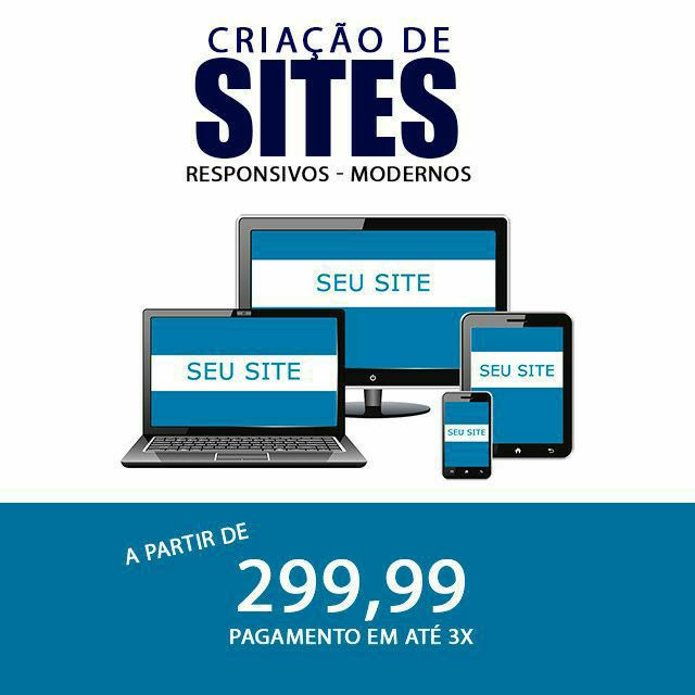 Criação de sites e loja virtual