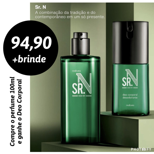 Perfume Natura Sr N com brinde