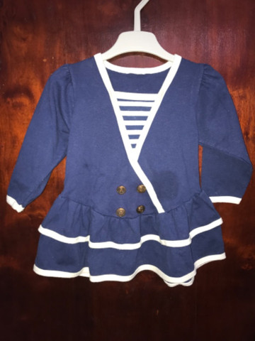 Vestido Infantil Marinheira - TAM 1 ano