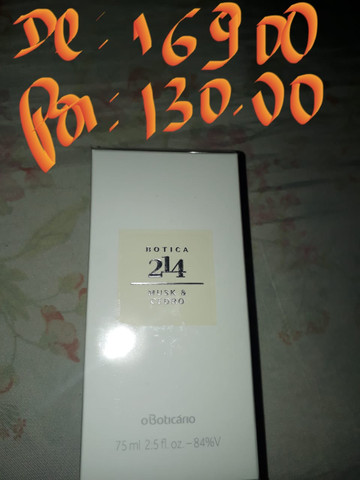Perfume 214 - feminino O Boticário 130,00