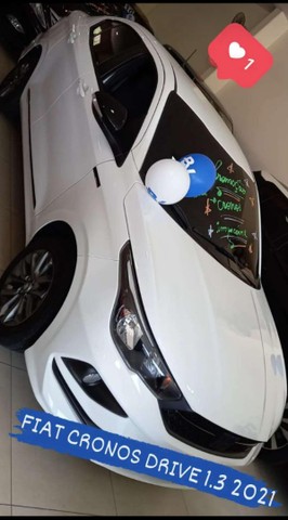 FIAT CRONOS 2021 COM APENAS 6.000 KM.