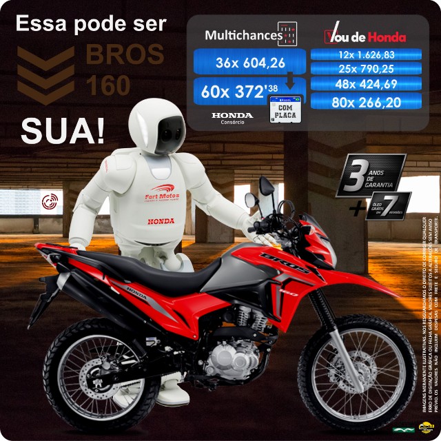 NXR BROS 160 | HONDA CONSÓRCIO | LEIA A DESCRIÇÃO COMPLETA