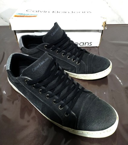 Sapatênis Masculino Calvin Klein Original, Nº 41, na Cor Preto - Roupas e  calçados - Santa Terezinha, São Bernardo do Campo 1011544491 | OLX