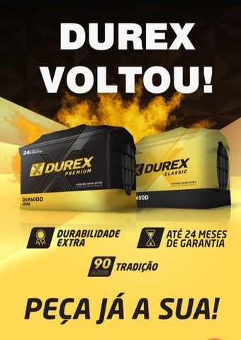 Bateria de 45 amperes Durex ou AcDelco de Garantia selada Ford Fiesta - Foto 2