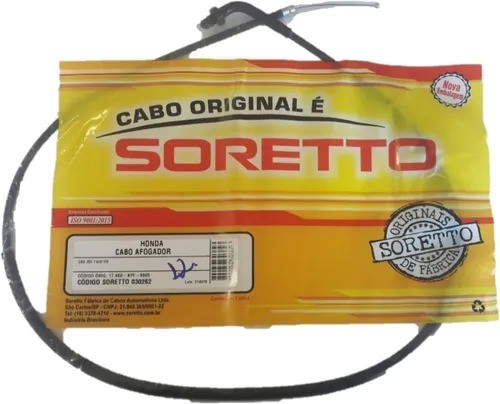 Cabo afogador CBX 250 Soretto (Entrega Grátis*) - Foto 3