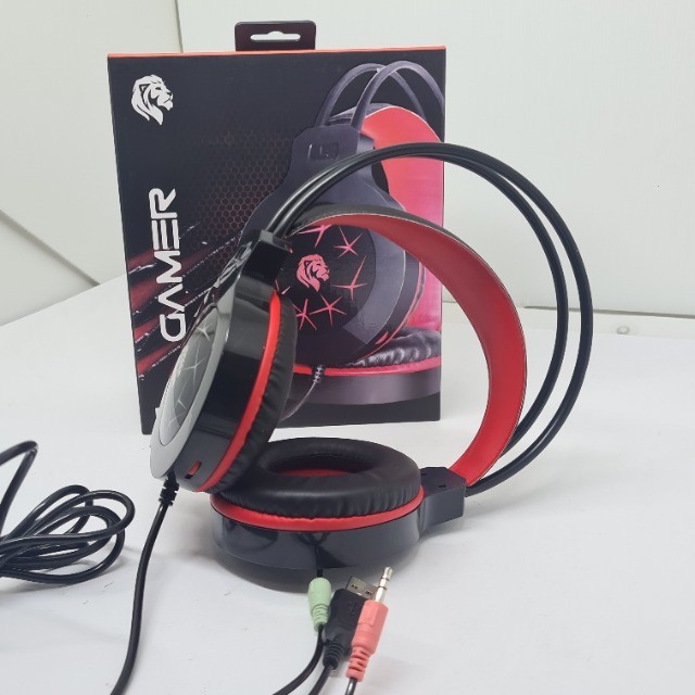 Headset Gamer Led USB + P2- HF2200 Hayom Loja Fisica Curitiba - Foto 2