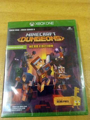 JOGO MINECRAFT DUNGEONS HERO EDITION - X BOX ONE