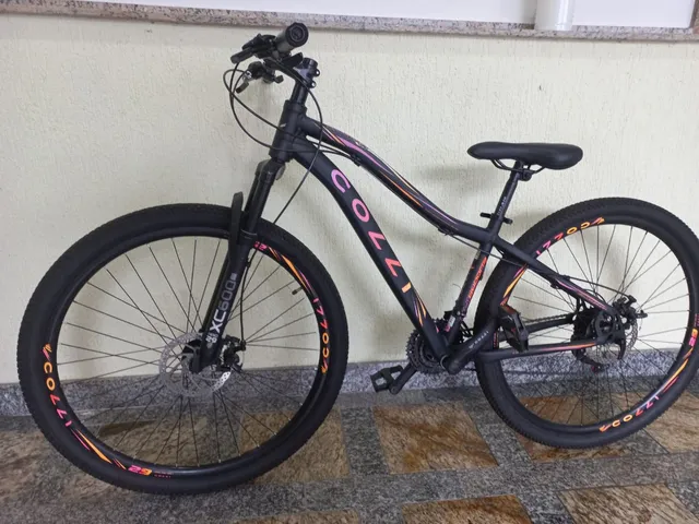 Bicicleta Colli Eudora Aro-29 Com Quadro 15.5, 21 Marchas e Câmbio