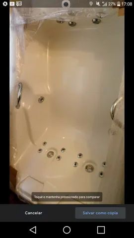 Banheira Hidrom Acríllic Dupla Premium Ouro Fino - Foto 3