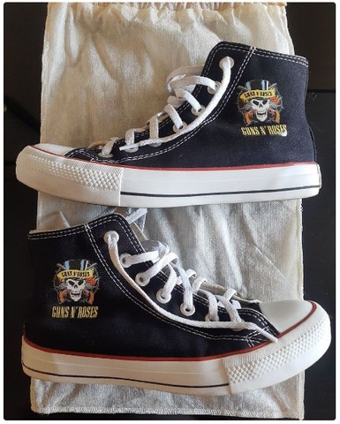 guns and roses converse shoes