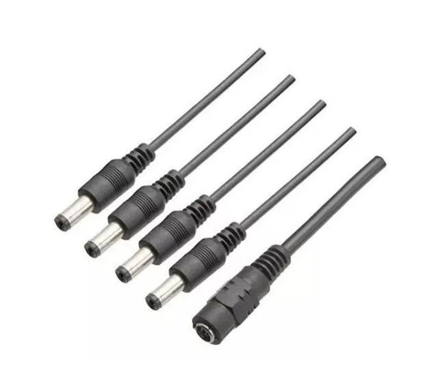 Cabo Conector Adaptador Rabicho P4 1 Fêmea E 4 Macho Fita de Led - Foto 2