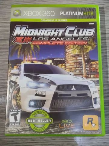 Midnight Club Los Angeles Complete Midia Digital Xbox 360