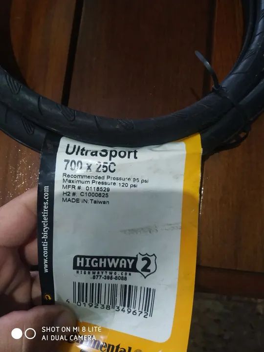 Par de pneu speed continental ultra 700x25c