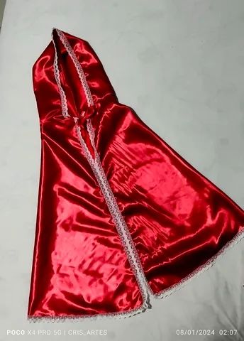 Fantasia chapeuzinho vermelho  - Foto 3